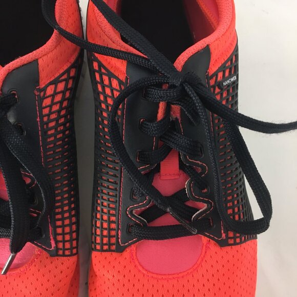 Reebok Nanoweb Z Rated Women's 10 Running Shoes Orange Athletic Trainer Sneaker - Picture 4 of 15